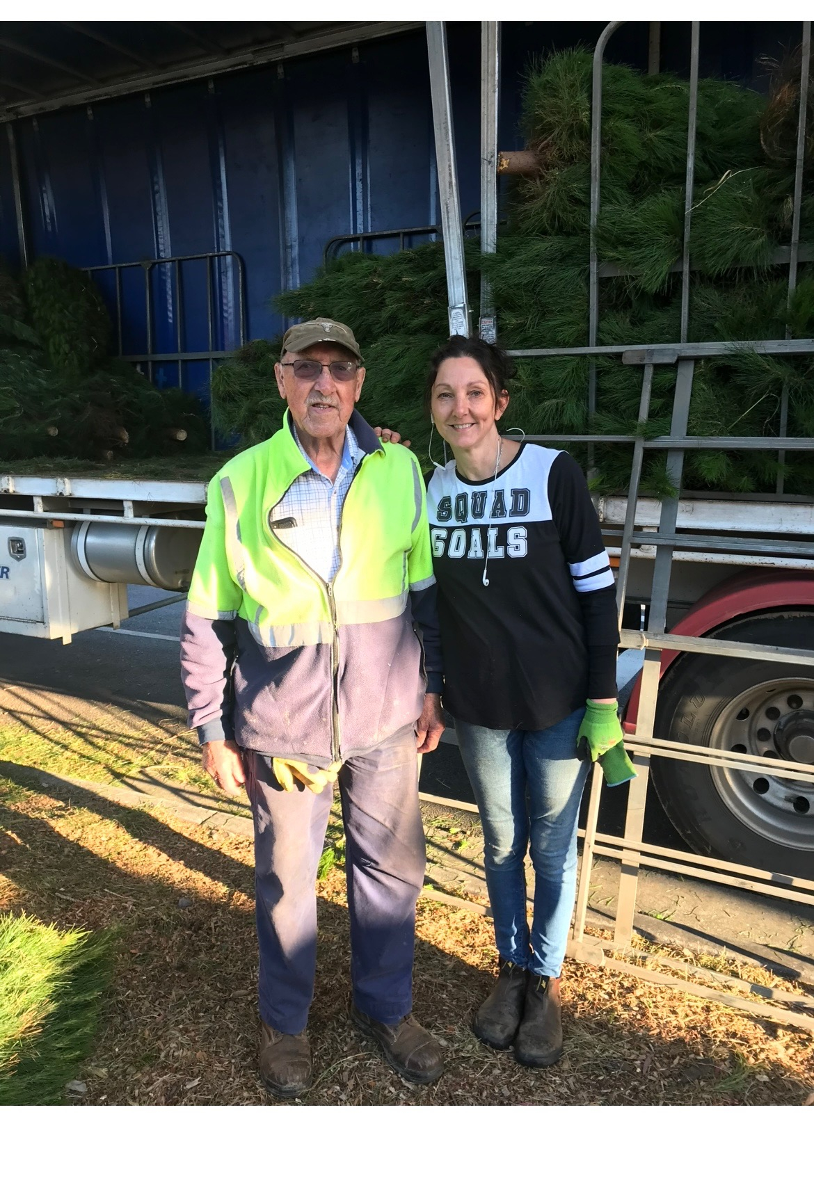Happy Family with the Perfect Tree